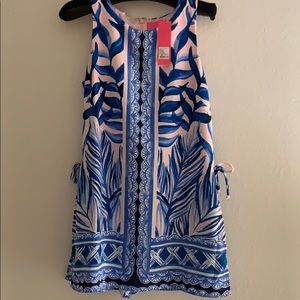 Lilly Pulitzer Donna Romper in Pink Tropic Tint